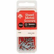 HOMECARE PRODUCTS 5560 Phillips Flat Head Metal Screws 10 x 1 in. HO3304709